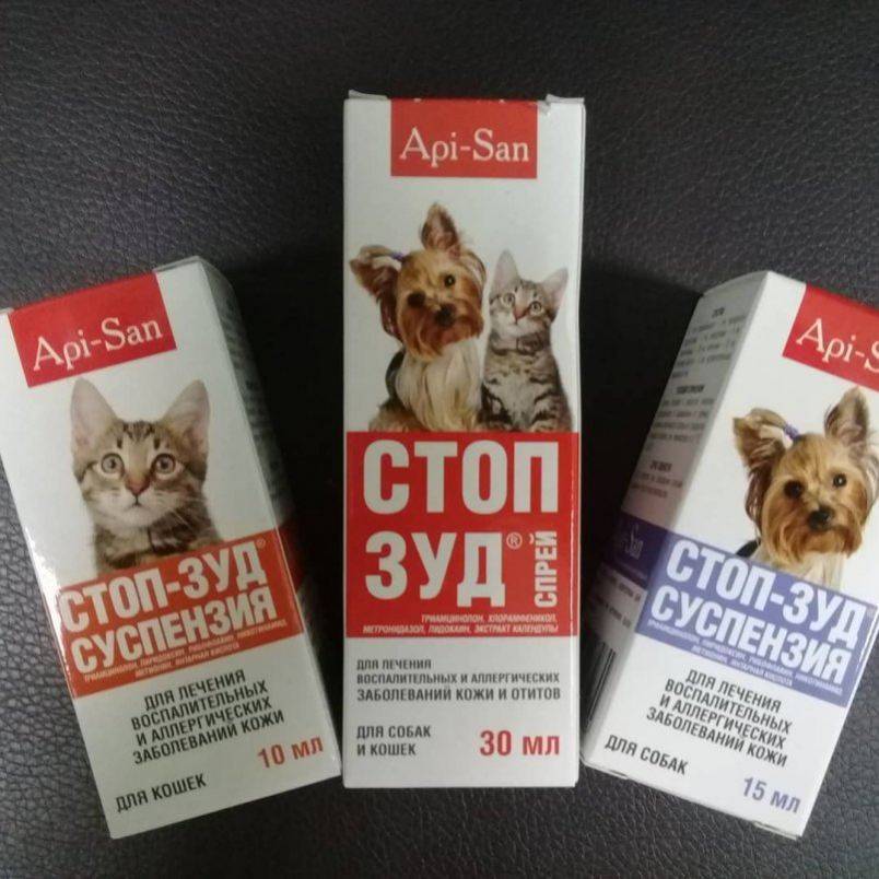 Стоп зуд для кошек (суспензия, спрей): инструкция по применению, показания и противопоказания, аналоги, отзывы