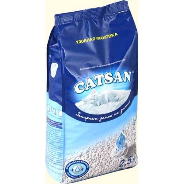 Наполнитель "catsan" для кошачьего туалета — отзывы