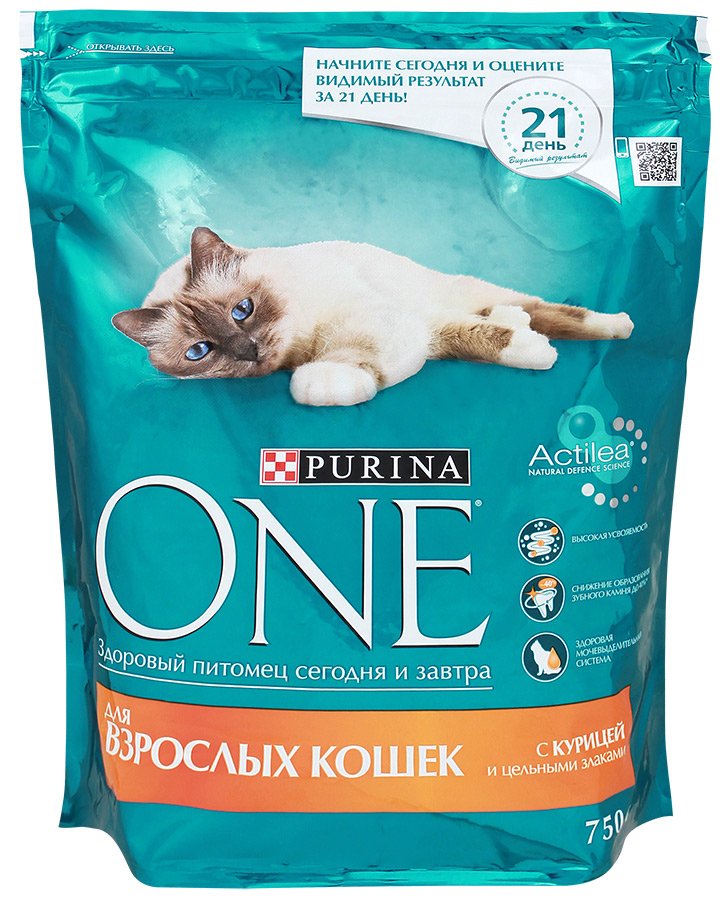 Класс, состав и виды сухого и влажного корма для кошек и котят «purina one»