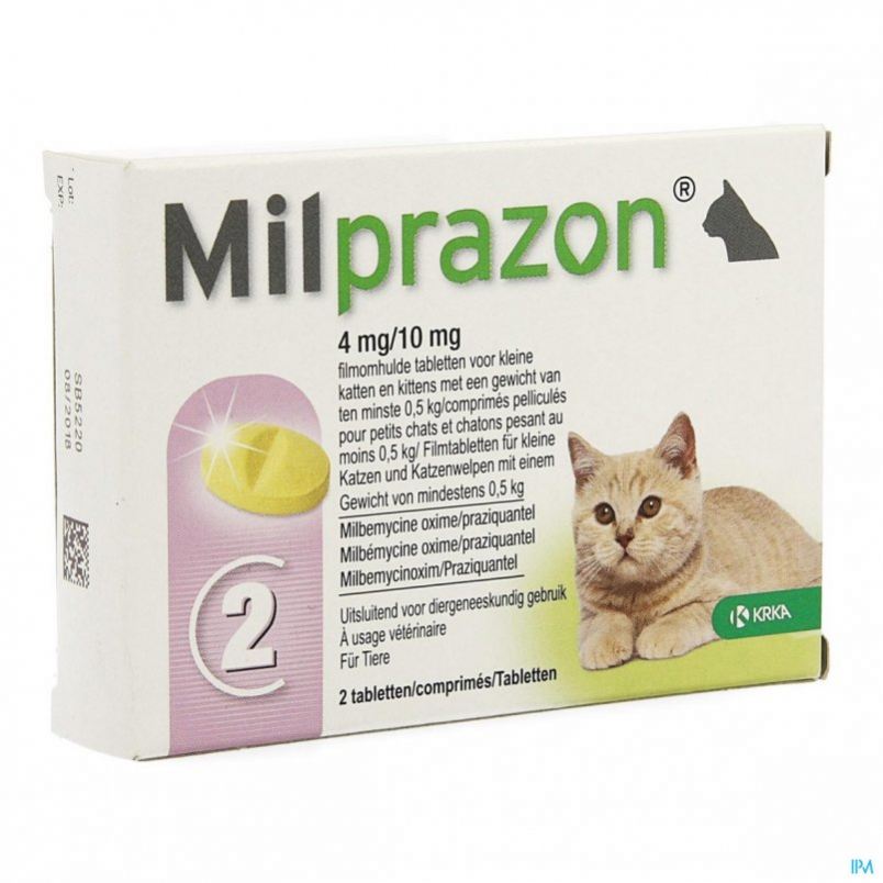 Милпразон — инструкция по применению для кошек и собак