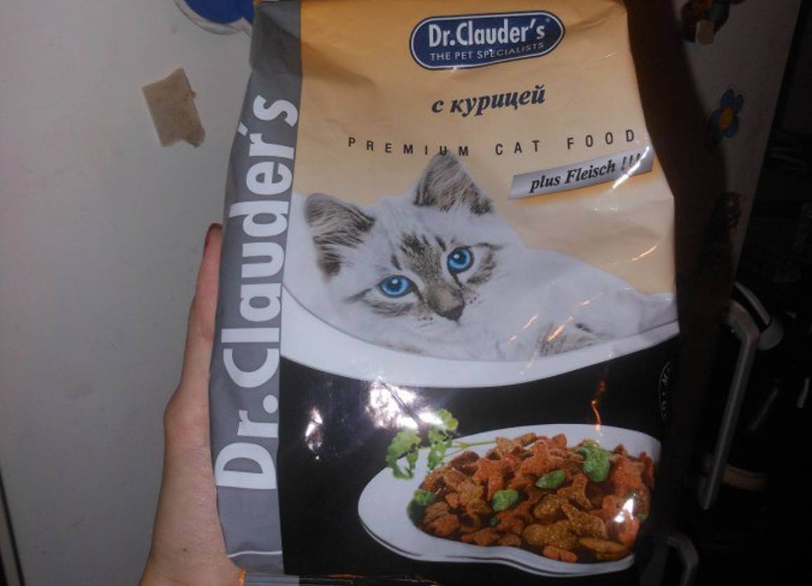 Доктор клаудер — корм для кошек