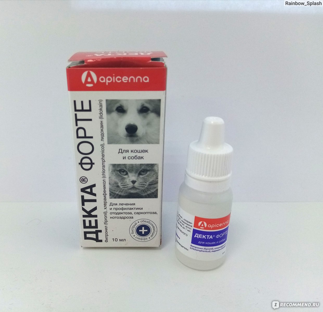 Капли кошке от ушного клеща и другие эффективные препараты