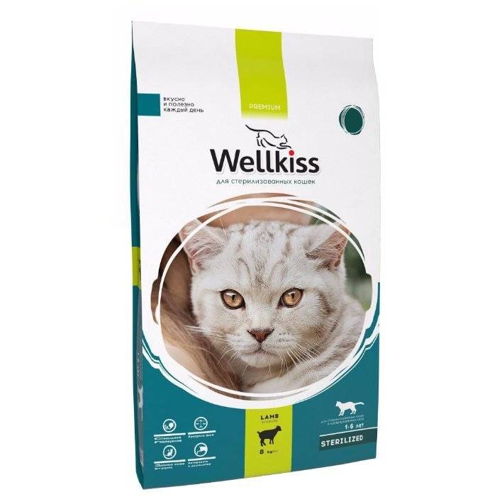 ᐉ обзор корма для кошек wellkiss - ➡ motildazoo.ru