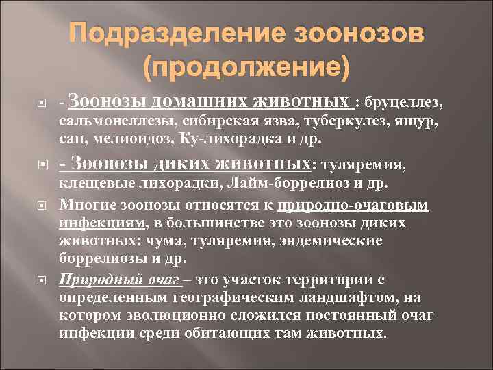 Зоонозы