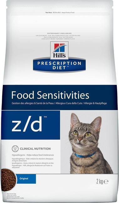 Пищевая аллергия у кошек и котов