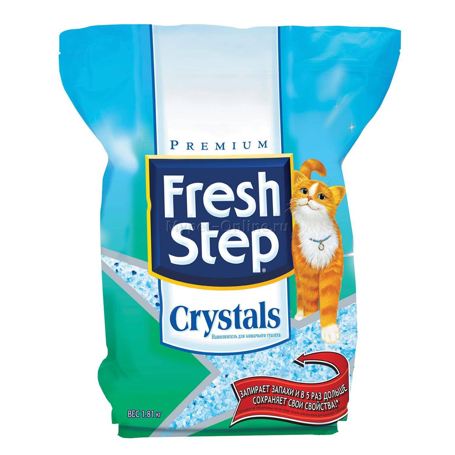Наполнитель для кошачьего туалета «fresh step»