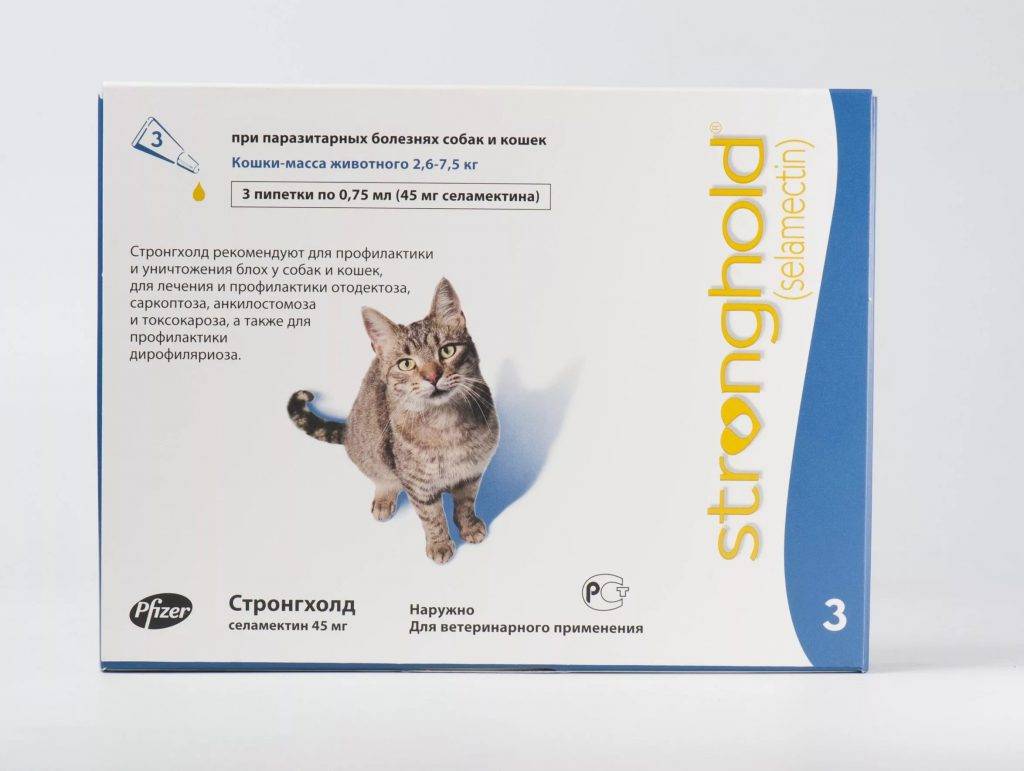 Стронгхолд для кошек – обзор препарата