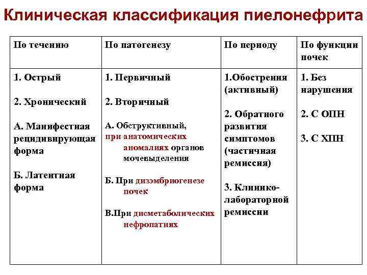 Гломерулонефрит и пиелонефрит у детей презентация