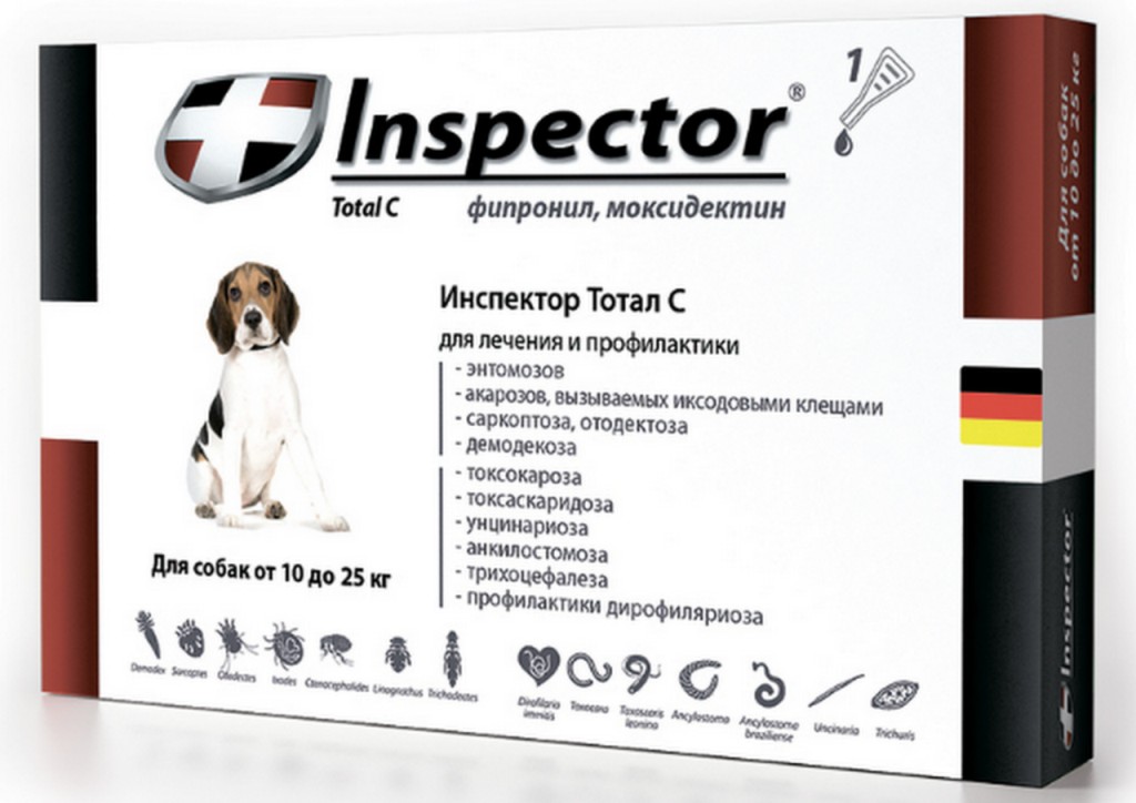 Инспектор для собак — инструкция по применению | «дай лапу»