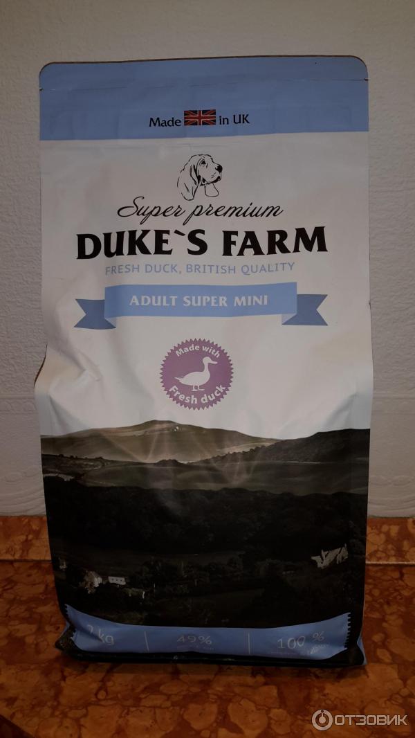 Корм для собак dukes farm: отзывы, обзор состава и мнение экспертов