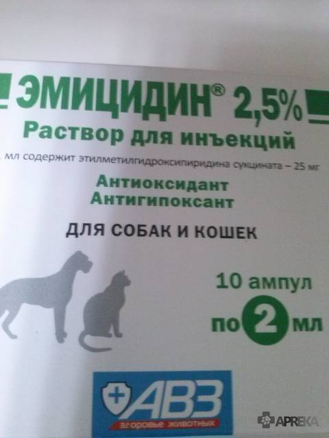 Эмицидин для кошек инструкция по применению - oozoo.ru