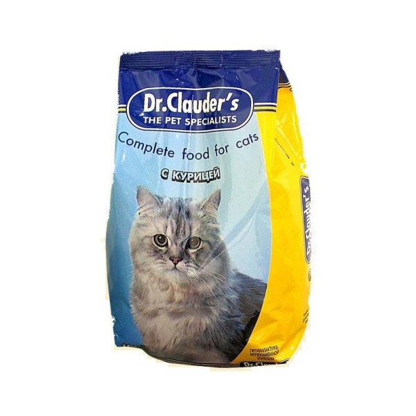 Корм доктор клаудер для кошек - состав