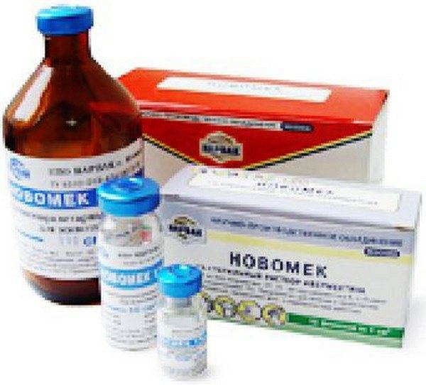 Новомек для кошек: инструкция по применению в ветеринарии, дозировка
