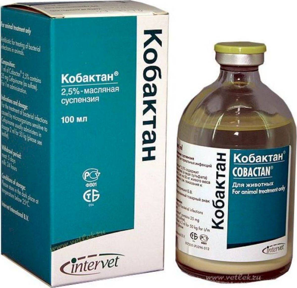 Инструкция по применению кобактана для кошек