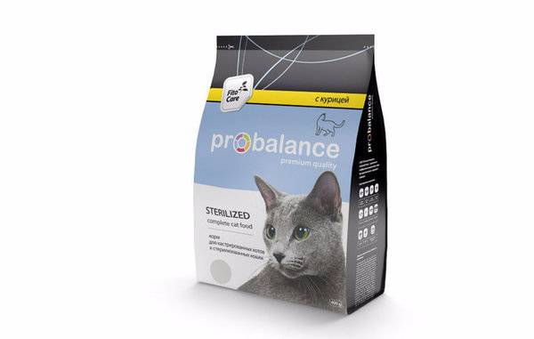 Корм для кошек probalance: отзывы и разбор состава - петобзор