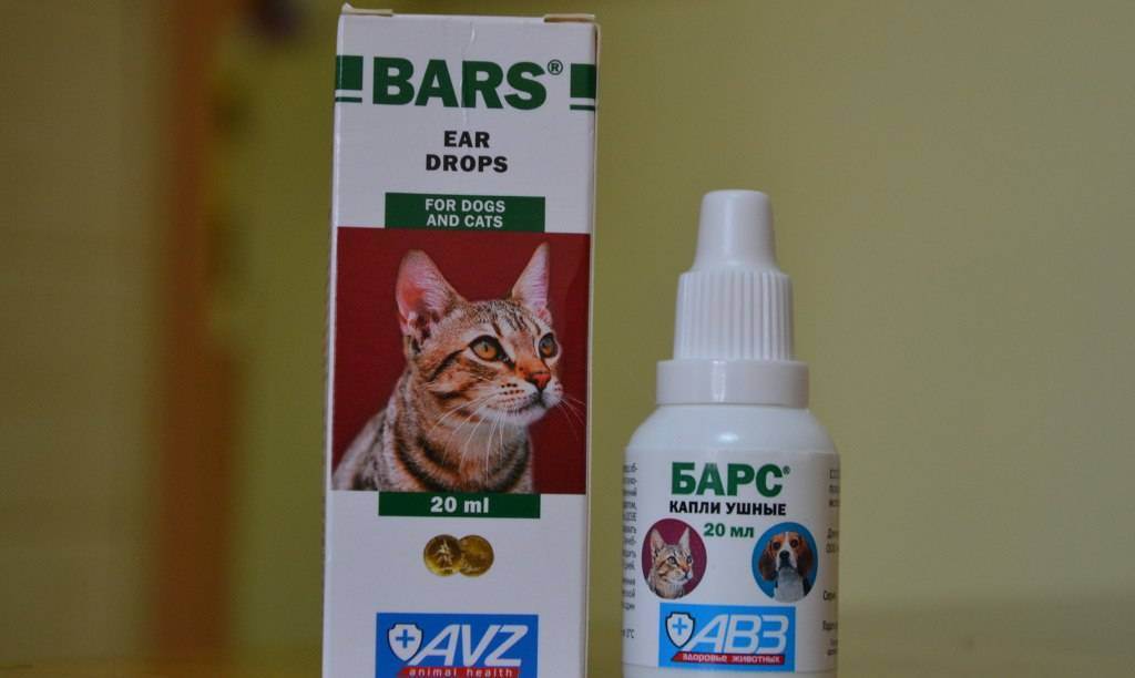 Ушные капли "барс" для кошек: инструкция по применению препарата для лечения ушей
