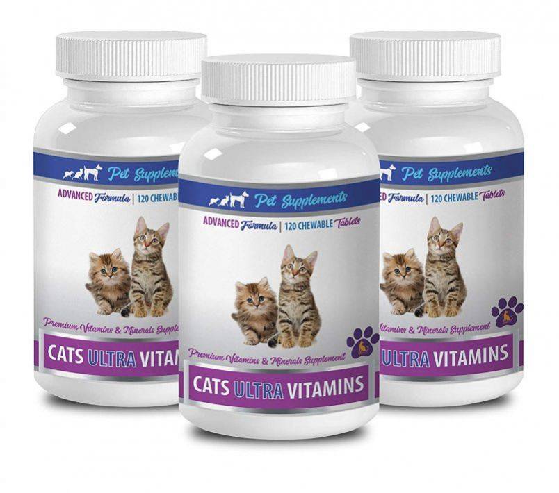 Топ-10 лучших витаминов для котов и кошек в рейтинге по отзывам покупателей