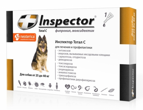 Отзывы противопаразитарные средства inspector total c для собак от 1 до 4 кг » нашемнение - сайт отзывов обо всем
