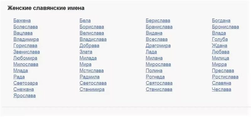 Имена для собак девочек