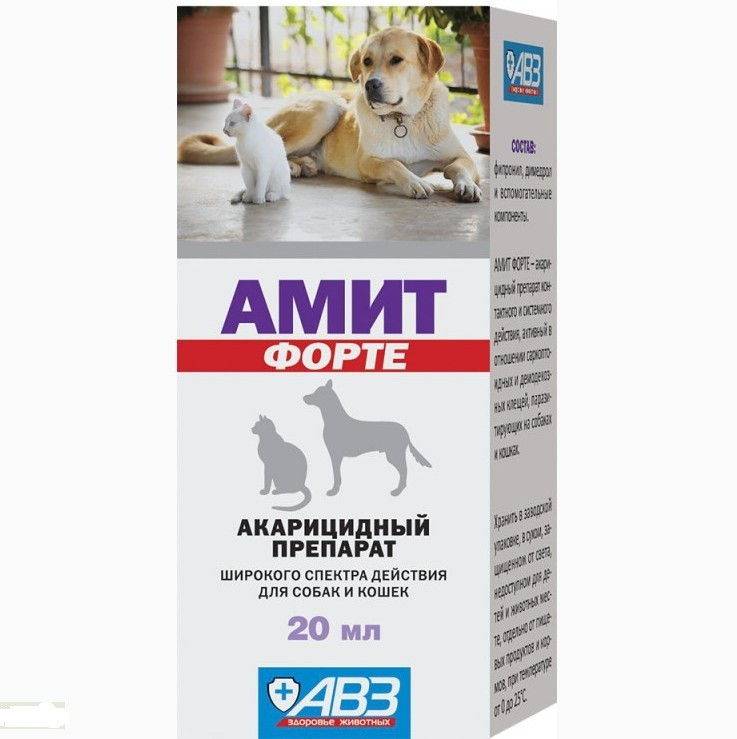 Как применять капли Амит для кошек?