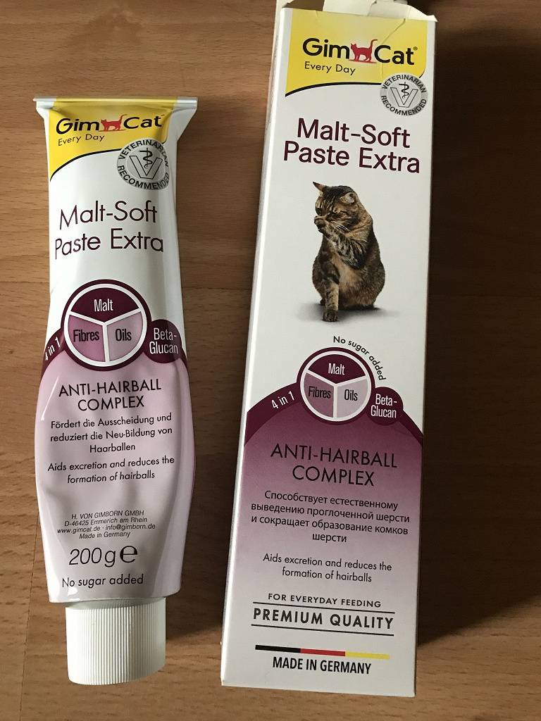 Мальт паста для кошек: инструкция по применению средств для вывода шерсти от разный производителей