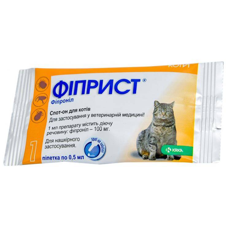 Препарат фиприст: помощь в борьбе с кровососущими паразитами у кошек