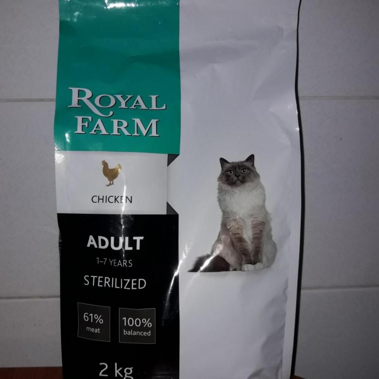 Корм Роял Фарм (Royal Farm) для кошек