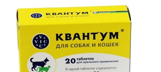 Таблетки квантум для кошек